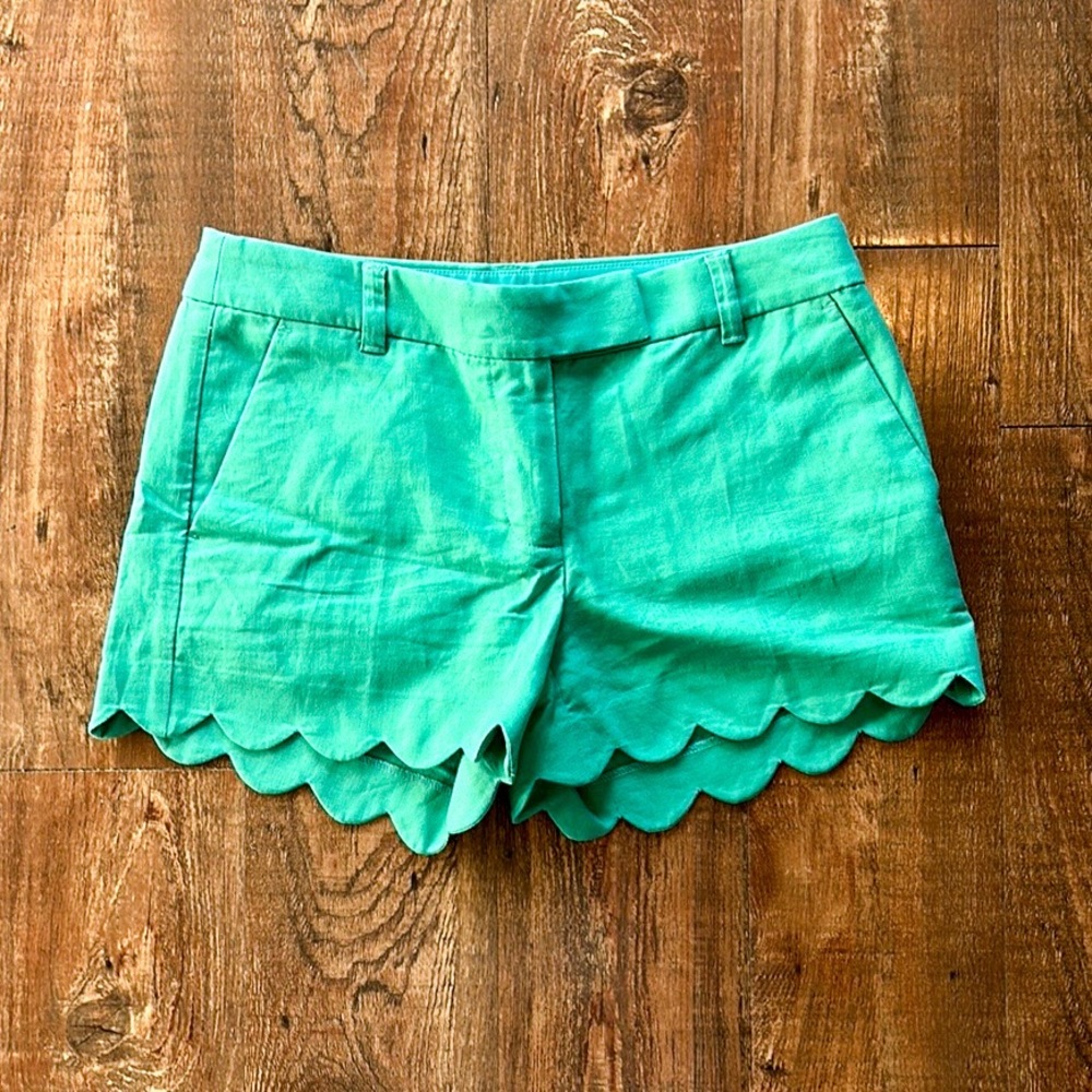 J. Crew Scalloped Shorts